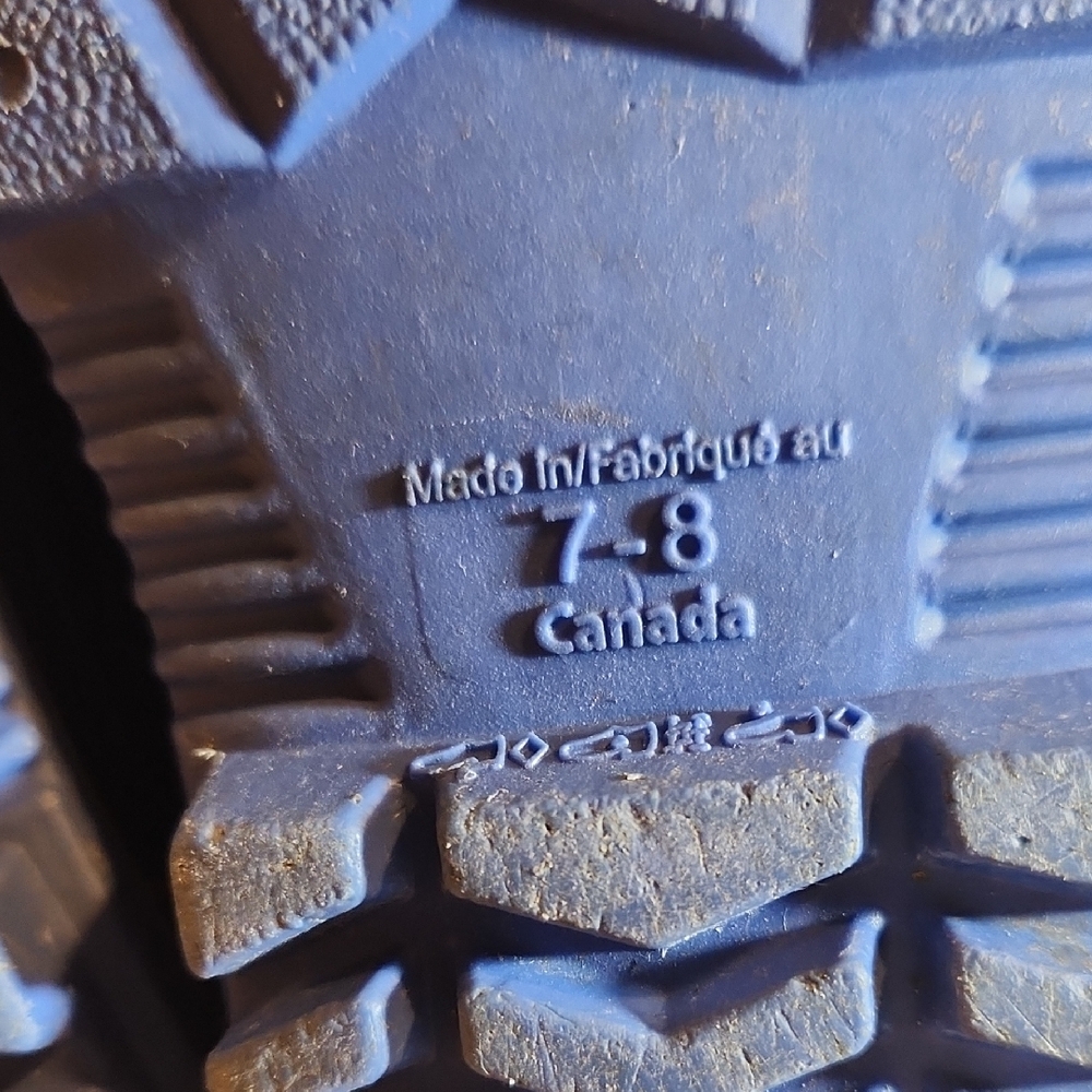 Kids Blue Rain Boots Size 7-8 - Picture 3 of 5